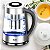 Chaleira Elétrica Vidro Jarra Elétrica 1,8 L 220 V Led Azul Inox - Imagem 5
