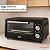 Forno Elétrico 10l Timer Termostato 220v Cor Preto 1000w Bak - Imagem 4