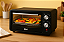 Forno Elétrico 10l Timer Termostato 220v Cor Preto 1000w Bak - Imagem 2
