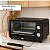 Forno Elétrico 10l Timer Termostato 220v Cor Preto 1000w Bak - Imagem 5