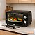 Forno Elétrico 10l Timer Termostato 220v Cor Preto 1000w Bak - Imagem 6