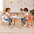 Conjunto Mesa Infantil com 2 Cadeiras Madeira MDF Resistente Ideal para Brincar Estudar e Desenhar - Imagem 8