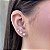 Trio Brincos Coração com Zircônias Prata 925 - BPR01 - 3/4/5mm - Imagem 2
