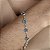 Pulseira Olho Grego Prata 925 - 19cm - PPR35 - Imagem 1