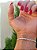 Pulseira Feminina com Corações Prata 925 - 19cm - PPR29 - Imagem 1