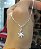 Gargantilha com Pingente  Estrela do Mar Prata 925 -  45cm - CPR72 - Imagem 2