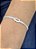 Pulseira Feminina 2 Fios Nó Prata 925 -18cm - PPR47 - Imagem 1
