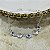 Pulseira com Olho Grego e Concha Prata 925 - PPR53 - Imagem 2