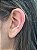 Piercing Fake Trançado com Pedra Prata 925 Ajustável (un) - BPR125 - Imagem 1