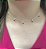 Choker  Prata 925 com Pedras - 38cm - CPR122 - Imagem 2