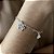 Pulseira com Pingente Patinha do Dog Prata 925 - PPR74 - Imagem 1