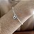 Pulseira com Olho Grego Prata 925 - 18cm - PPR78 - Imagem 1