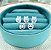 Kit com 05 Carinhas Meninas Prata 925 - 10mm - Imagem 1