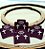 Brincos Crucifixo Cravejado Prata 925 - 7x9mm - BPR208 - Imagem 1