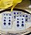 Kit Trio 05 Cartelas de Brincos c/ Pedras Prata 925 - 3mm - 4mm -5mm - Imagem 1