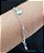 Pulseira com Pingente Concha Mar Prata 925 - 18cm - PPR83 - Imagem 1