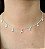 Choker Chapinha  Prata 925 - 35+5cm extensor - CPR211 - Imagem 2