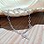 Pulseira com Pingente Crucifixo Prata 925 - 18cm - PPR113 - Imagem 1