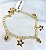Pulseira Estrela Semijoia 18k - 16cm + 3cm extensor - Imagem 1