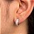Argolas Cravejada com Zircônias Prata 925 - 13mm - BPR303 - Imagem 1