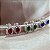Brincos Prata 925 Cravejados com Zircônias - 9mm - Imagem 1