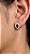 Brincos Prata 925 Cravejados com Zircônias - 9mm - Imagem 3