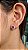 Brincos Prata 925 Cravejados com Zircônias - 9mm - Imagem 4
