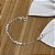 Pulseira Feminina com  Bolinhas Prata 925 - 18cm - BPR193 - Imagem 2