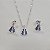 Conjunto Nossa Senhora Aparecida Prata 925 - 45cm - CJPR32 - Imagem 2