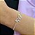Pulseira Feminina com Borboleta Prata 925 - 18cm - PPR211 - Imagem 1