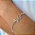 Pulseira Feminina com Borboleta Prata 925 - 18cm - PPR211 - Imagem 2