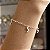 Pulseira com Pingentes Lua Prata 925 - 18cm - PPR224 - Imagem 1