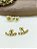 Brincos Ear Cuff Cravejados Semijoia 18k - MB462 - Imagem 2
