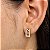 Brincos Cravejados com Zircônias Semijoia 18k - 10mm - MB430 - Imagem 1