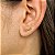 Brincos Semijoias 18k com Zircônias Coloridas - 8mm - MB331 - Imagem 1