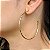 Argolas Grandes Semijoia 18k - 55mm - MB397 - Imagem 1