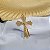 Pingente Crucifixo Semijoia 18k - 35mm - MPI24 - Imagem 1