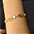 Pulseira Feminina Semijoia 18k - 18cm+5cm - MP52 - Imagem 1