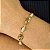 Pulseira Feminina Semijoia 18k - 16cm+5cm - MP53 - Imagem 1