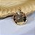 Medalha com Ave Maria Semijoia 18k - 20mm - MPI55 - Imagem 2