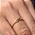 Anel Infinito com Zircônias Semijoia 18k- MA57 - Imagem 1
