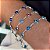 Pulseira com Olho Grego  Prata 925 - 19cm - PPR250 - Imagem 1