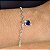Pulseira com Coração Prata 925 - 18cm - PPR251 - Imagem 3