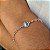 Pulseira Nossa Senhora Aparecida Prata 925 - 18cm - PPR259 - Imagem 1