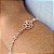 Pulseira com Flor Prata 925 - 18cm - PPR265 - Imagem 1