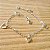 Pulseira com Corações Vazados Prata 925 - 18cm - PPR268 - Imagem 2