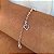 Pulseira com Corações Vazados Prata 925 - 18cm - PPR268 - Imagem 1