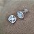 Brincos Flor com Zircônias Prata 925 - BPR450 - Imagem 1