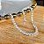 Pulseira Cravejada com Zircônias Prata 925 - 20cm - PPR276 - Imagem 2