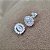 Brincos Cravejados com Zircônias Prata 925 - 10mm - BPR453 - Imagem 1